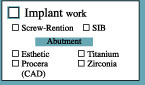 more about Implant work